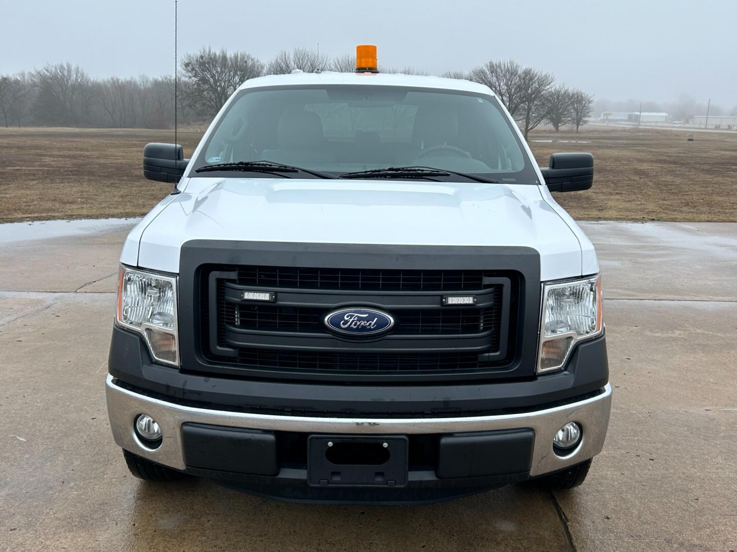 2014 White /Gray Ford F-150 (1FTEX1CM7EK) with an 3.7L V6 engine, 6-Speed Automatic transmission, located at 17760 Hwy 62, Morris, OK, 74445, (918) 733-4887, 35.609104, -95.877060 - Photo#1